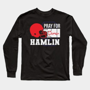 Pray for damar hamlin 3 Long Sleeve T-Shirt